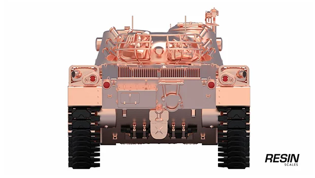 Kunze Panzer German medium tank 1:35 scale resin kit