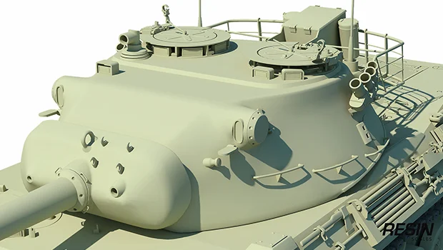 Leopard 1 German Medium Tank 1:35 scale resin kit