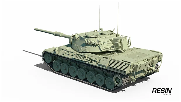 Leopard 1 German Medium Tank 1:35 scale resin kit