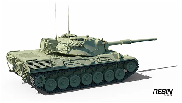 Leopard 1 German Medium Tank 1:35 scale resin kit