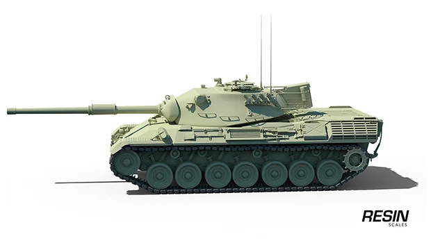 Leopard 1 German Medium Tank 1:35 scale resin kit