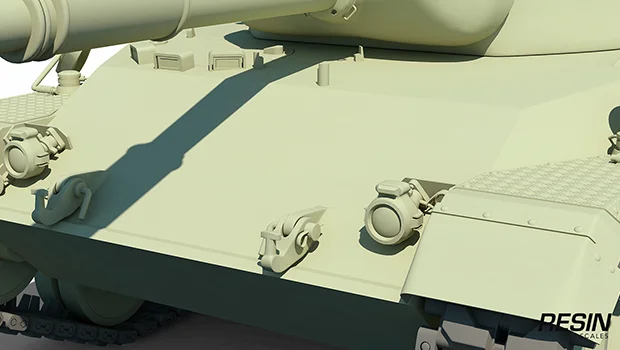 Leopard 1 German Medium Tank 1:35 scale resin kit