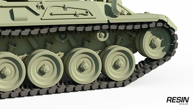 Leopard 1 German Medium Tank 1:35 scale resin kit