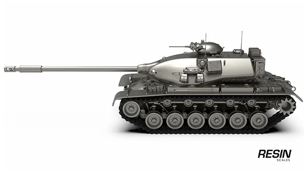 M54 Renegade USA Heavy tank 1:35 scale resin kit
