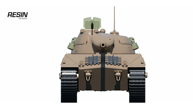 Skoda T 50 Czechia Medium Tank 1:35 scale resin kit
