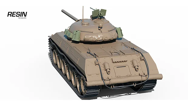 Skoda T 50 Czechia Medium Tank 1:35 scale resin kit
