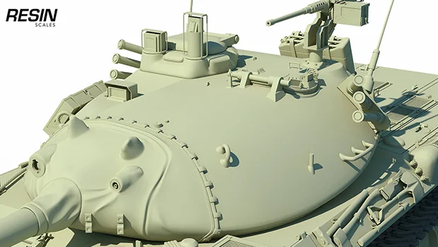STB-1 Japan Medium Tank 1:35 scale resin kit