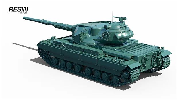 Super Conqueror UK Heavy Tank 1:35 scale resin kit