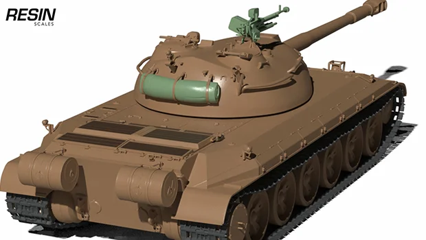 113 China Heavy Tank 1:35 scale resin kit