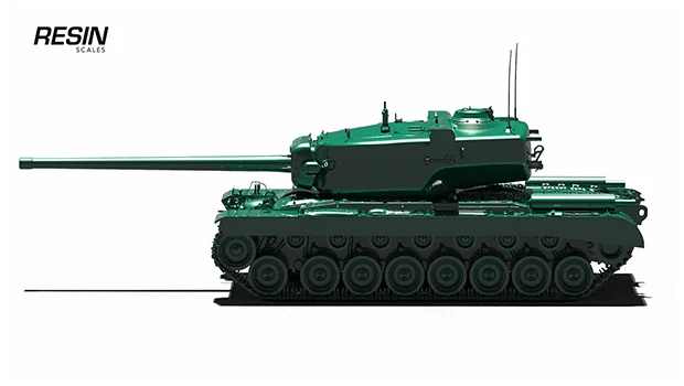 T29 USA Heavy Tank 1:35 scale resin kit