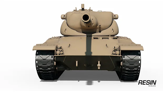T69 USA medium tank 1:35 scale resin kit