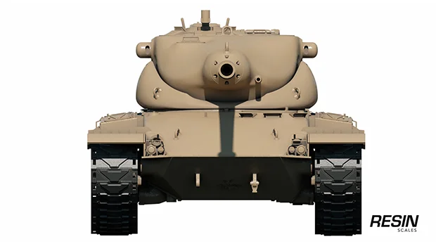 T69 USA medium tank 1:35 scale resin kit