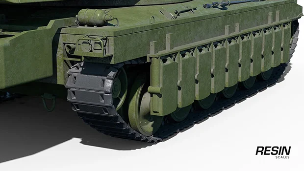 UDES 15/16 Swedish medium tank 1:35 scale resin kit