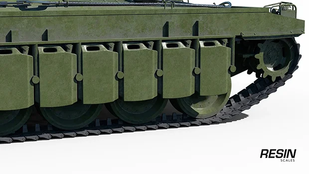 UDES 15/16 Swedish medium tank 1:35 scale resin kit