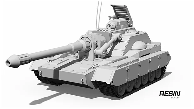 Tank Destroyer Germany Red alert 2 1:35 Resin Kit