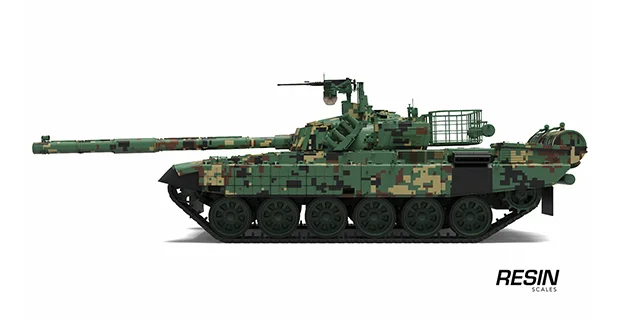 Pendekar PT-91M Poland Malaysia main battle tank 1:35 scale resin kit