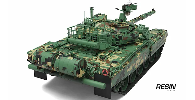 Pendekar PT-91M Poland Malaysia main battle tank 1:35 scale resin kit