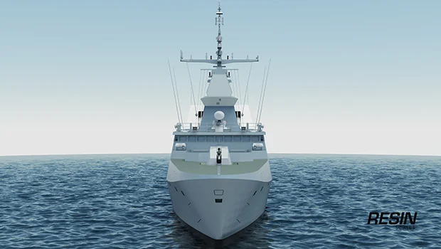 RSS STEADFAST Frigate Singapore 1:350 Resin Kit