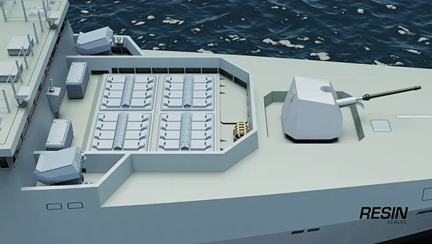 RSS STEADFAST Frigate Singapore 1:350 Resin Kit