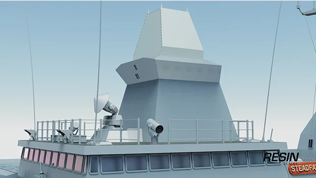 RSS STEADFAST Frigate Singapore 1:350 Resin Kit