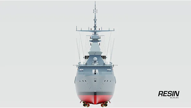 RSS STEADFAST Frigate Singapore 1:350 Resin Kit