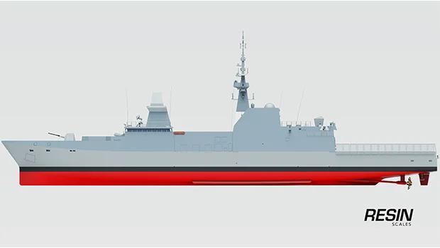 RSS STEADFAST Frigate Singapore 1:350 Resin Kit