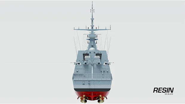 RSS STEADFAST Frigate Singapore 1:350 Resin Kit