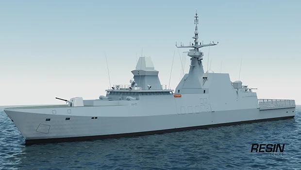 RSS STEADFAST Frigate Singapore 1:350 Resin Kit