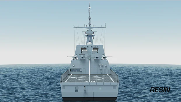 RSS STEADFAST Frigate Singapore 1:350 Resin Kit