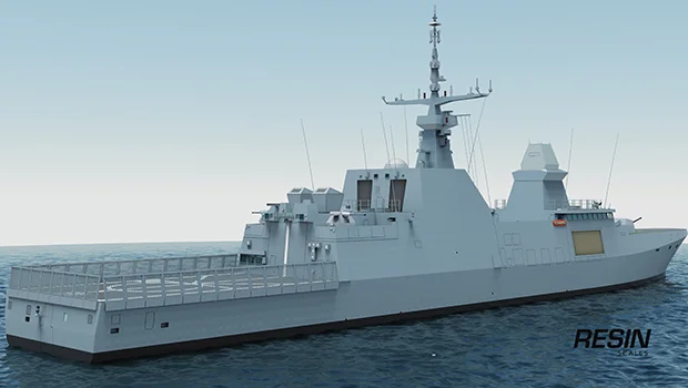 RSS STEADFAST Frigate Singapore 1:350 Resin Kit