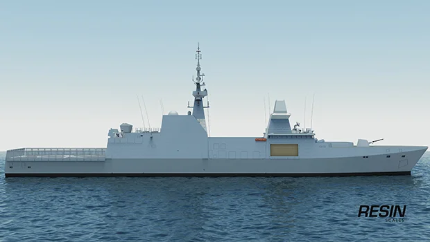 RSS STEADFAST Frigate Singapore 1:350 Resin Kit