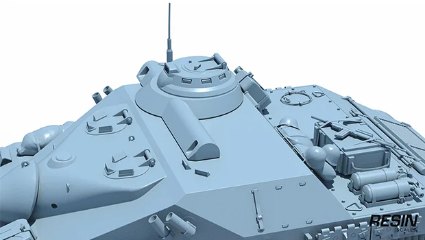 AMX Canon dassaut de 105 France Tank destroyer 1:35 scale resin kit