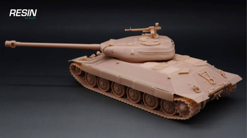 BAT CHATILLON Bourrasque WoT tank 1:35 Resin Kit - ResinScales