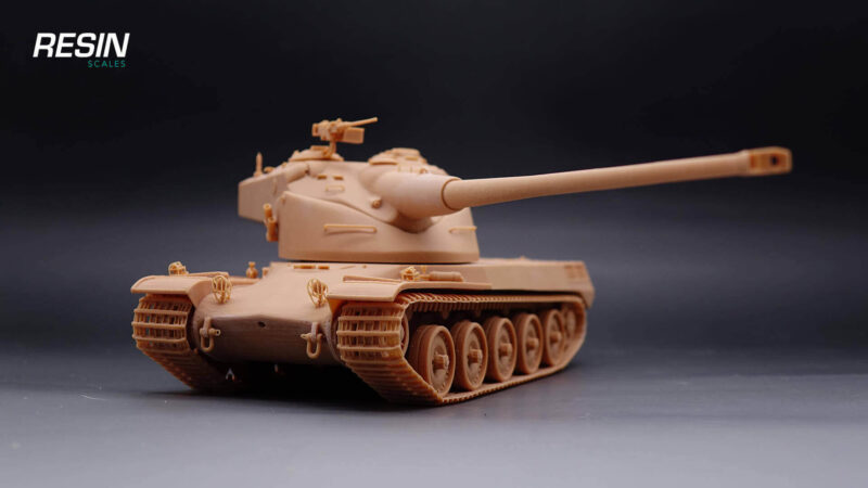 AMX 50B WoT tank 1:35 Resin Kit - ResinScales