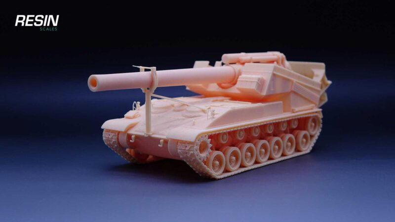 T92 HMC World of Tanks 1:35 scale Resin Kit ready made tank model - ResinScales