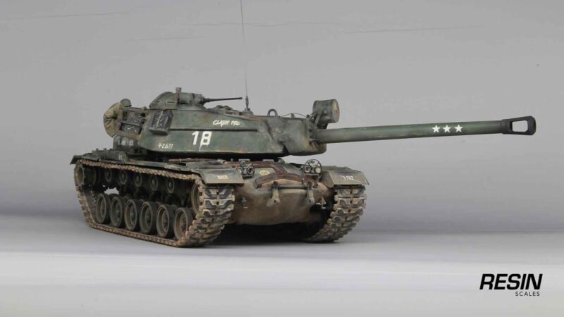 T-110E4 World of Tanks 1:35 scale Resin Kit ready made tank model - ResinScales