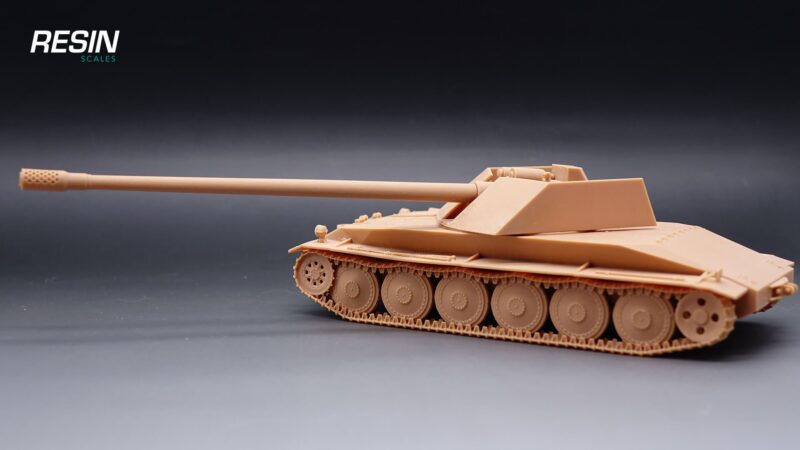 Rhm.-Borsig Waffenträger WoT 1:35 scale Resin Kit ready made tank model - ResinScales